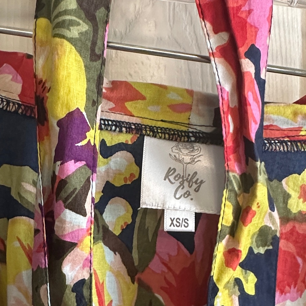 Floral Women's Robe - Picture 2 of 10